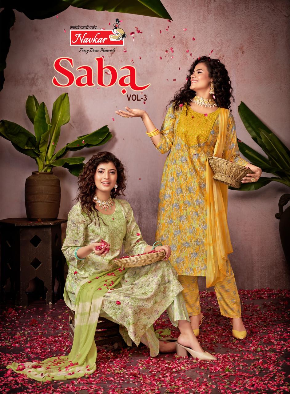 TANIKSH SABA VOL 3 Kurti Wholesale catalog