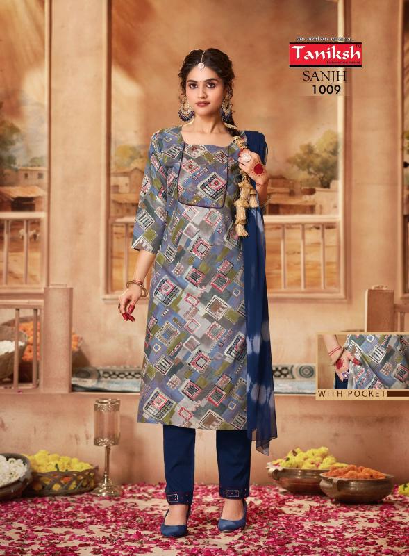 TANIKSH SANJH vol -1 Kurti Wholesale catalog