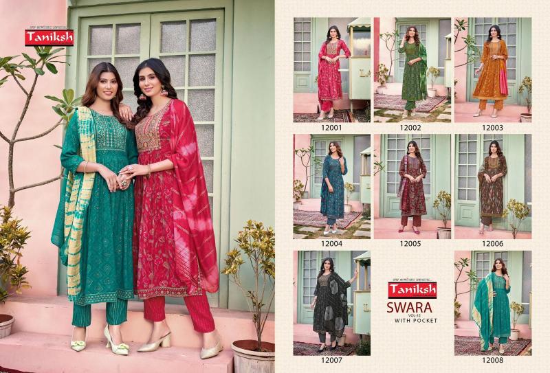 TANIKSH SWARA vol - 12 Kurti Wholesale catalog