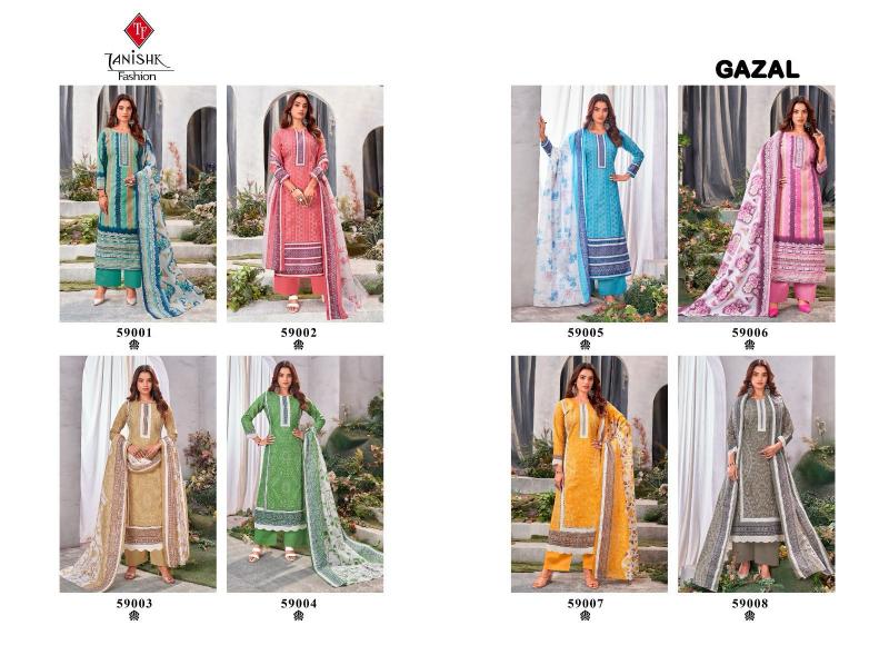 TANISHK FASHION GAZAL-BANDHNI Salwar Kameez Wholesale catalog