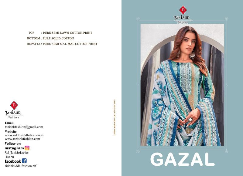 TANISHK FASHION GAZAL-BANDHNI Salwar Kameez Wholesale catalog