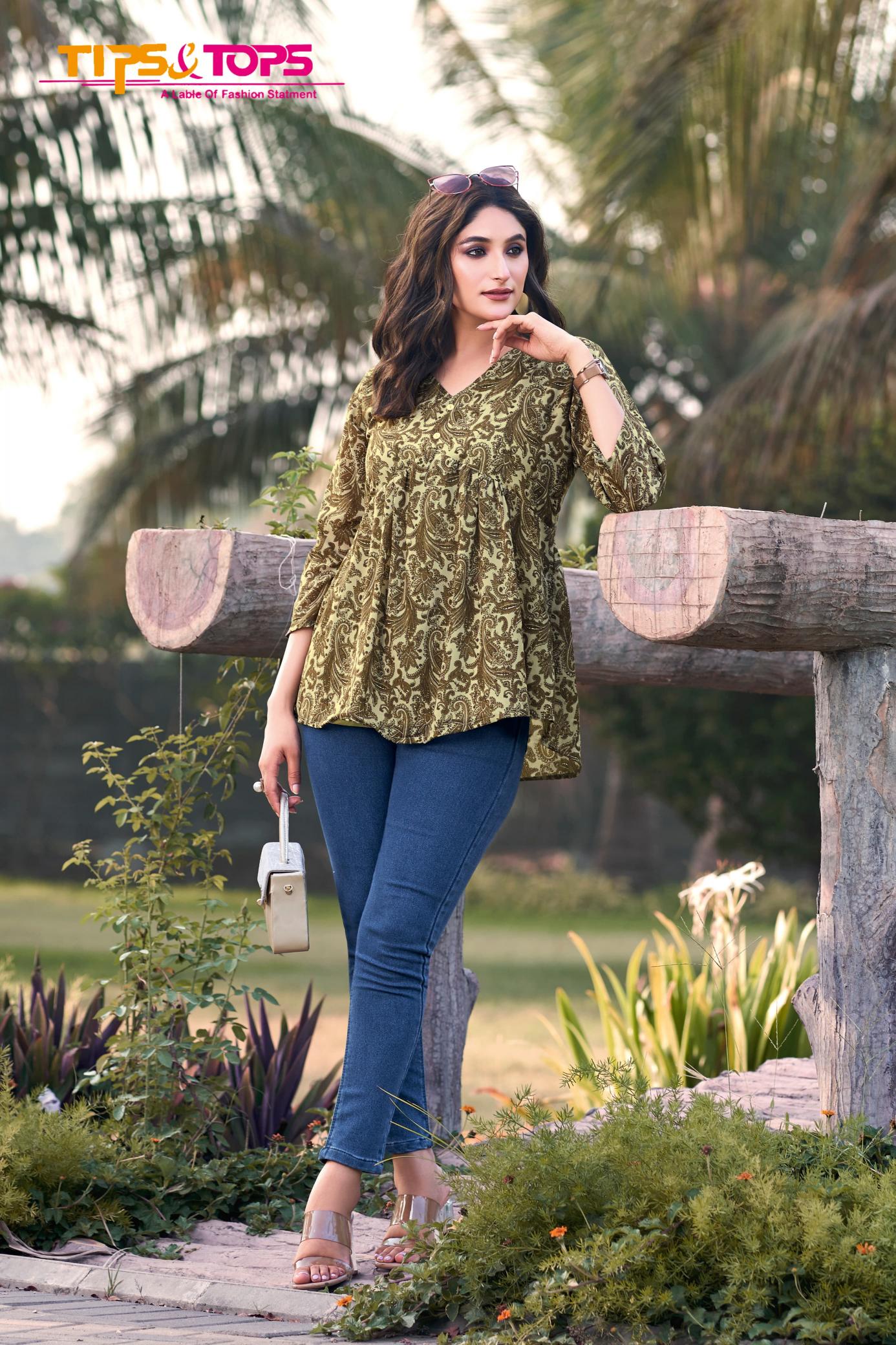 TIPS & TOPS GLAMOUR Vol 02 Kurti Wholesale catalog