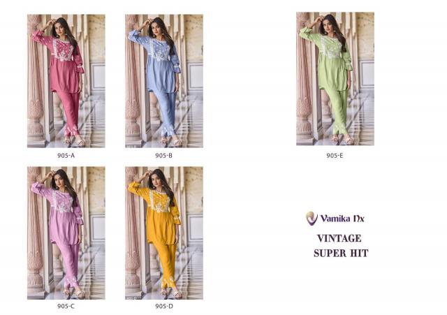 Vamika Vintage Super Hit Co-Ord-Set Western Wear Wholesale catalog