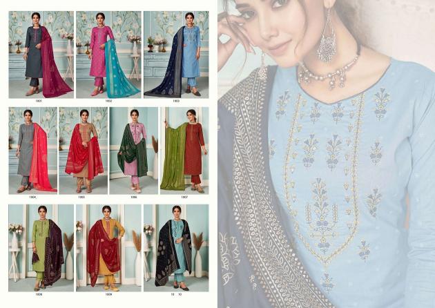 Vastu Elira Vol-1 – Kurti With Lining & Pant Dupatta - Wholesale Catalog