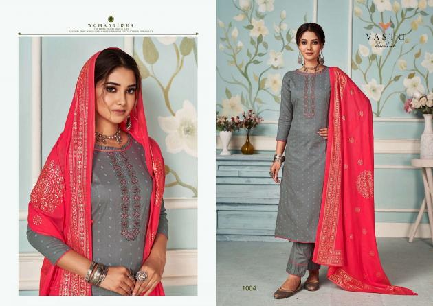 Vastu Elira Vol-1 – Kurti With Lining & Pant Dupatta - Wholesale Catalog