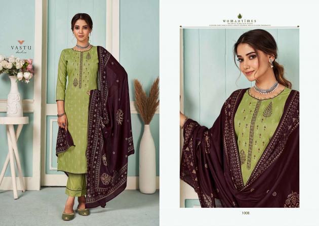 Vastu Elira Vol-1 – Kurti With Lining & Pant Dupatta - Wholesale Catalog