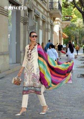 Zaveri Firuza Designer Cotton Dress Materials