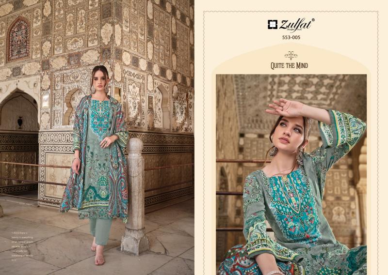 Zulfat Gulrez Vol 2 Cotton Designer Dress Material Wholesale catalog