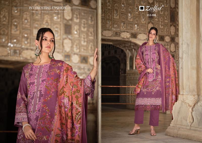 Zulfat Gulrez Vol 2 Cotton Designer Dress Material Wholesale catalog