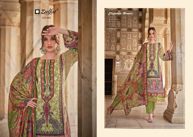 Zulfat Gulrez Vol 2 Cotton Designer Dress Material Wholesale catalog