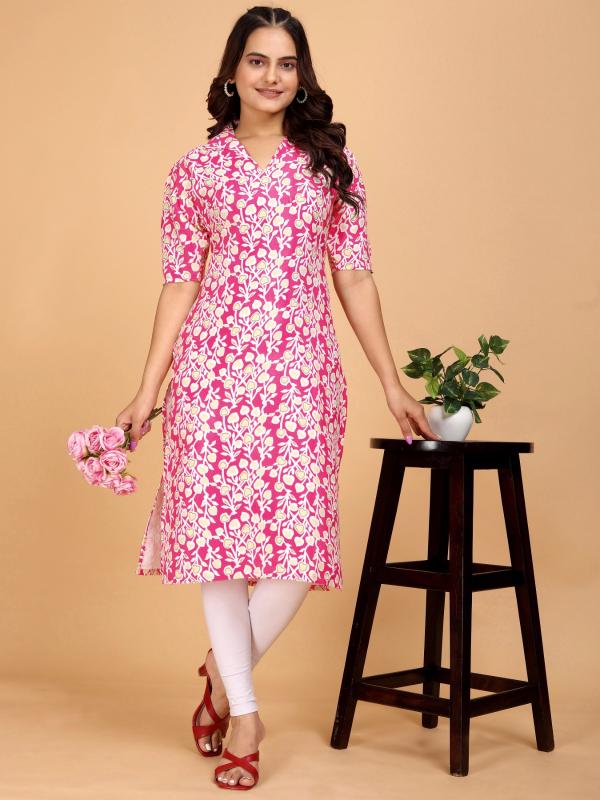 9Star Prisha Jam Cotton Digital Printed Fancy Kurti wholesale catalog