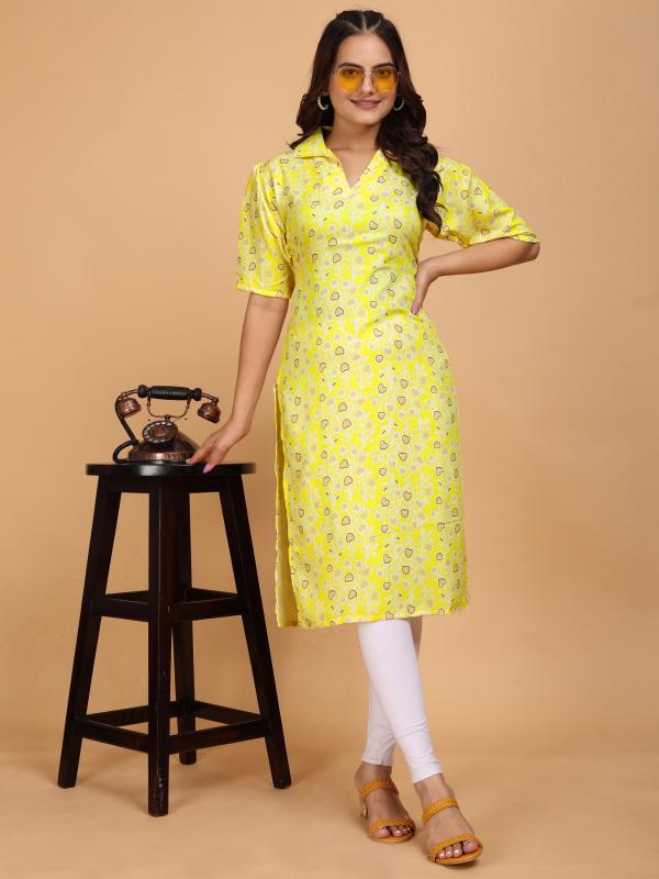 9Star Prisha Jam Cotton Digital Printed Fancy Kurti wholesale catalog