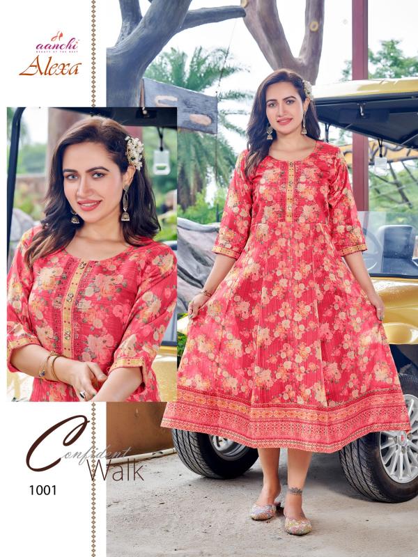 Aanchi ALEXA Kurti Wholesale catalog