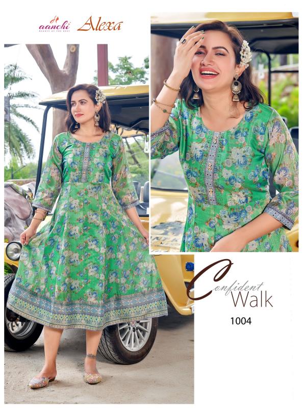 Aanchi ALEXA Kurti Wholesale catalog