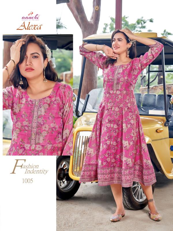 Aanchi ALEXA Kurti Wholesale catalog