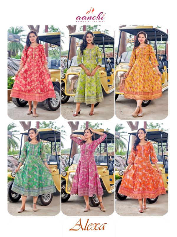 Aanchi ALEXA Kurti Wholesale catalog