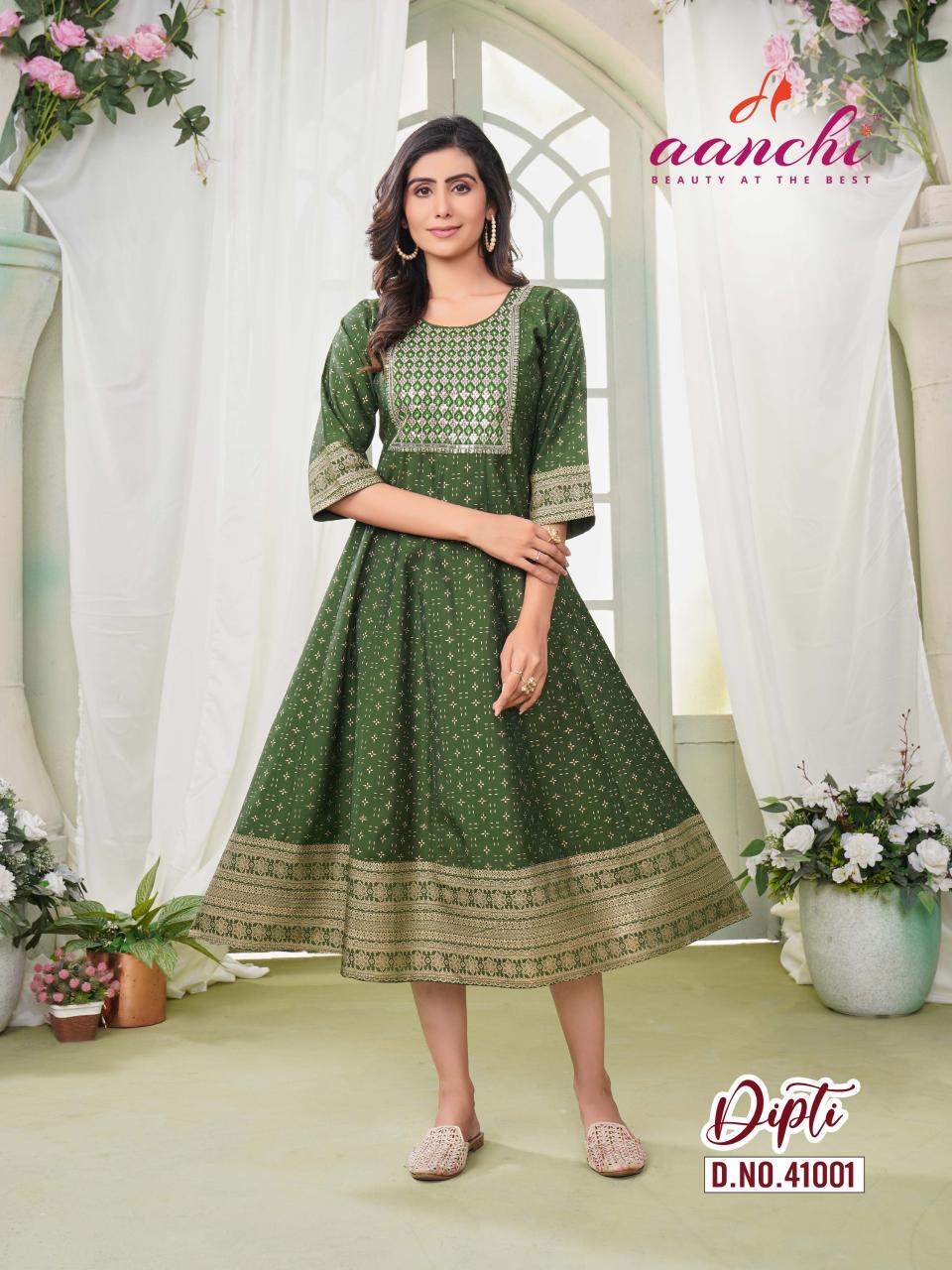 Aanchi DIPTI KURTI Wholesale catalog