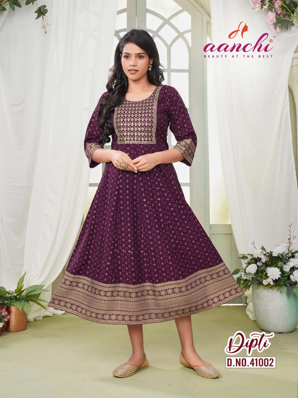 Aanchi DIPTI KURTI Wholesale catalog