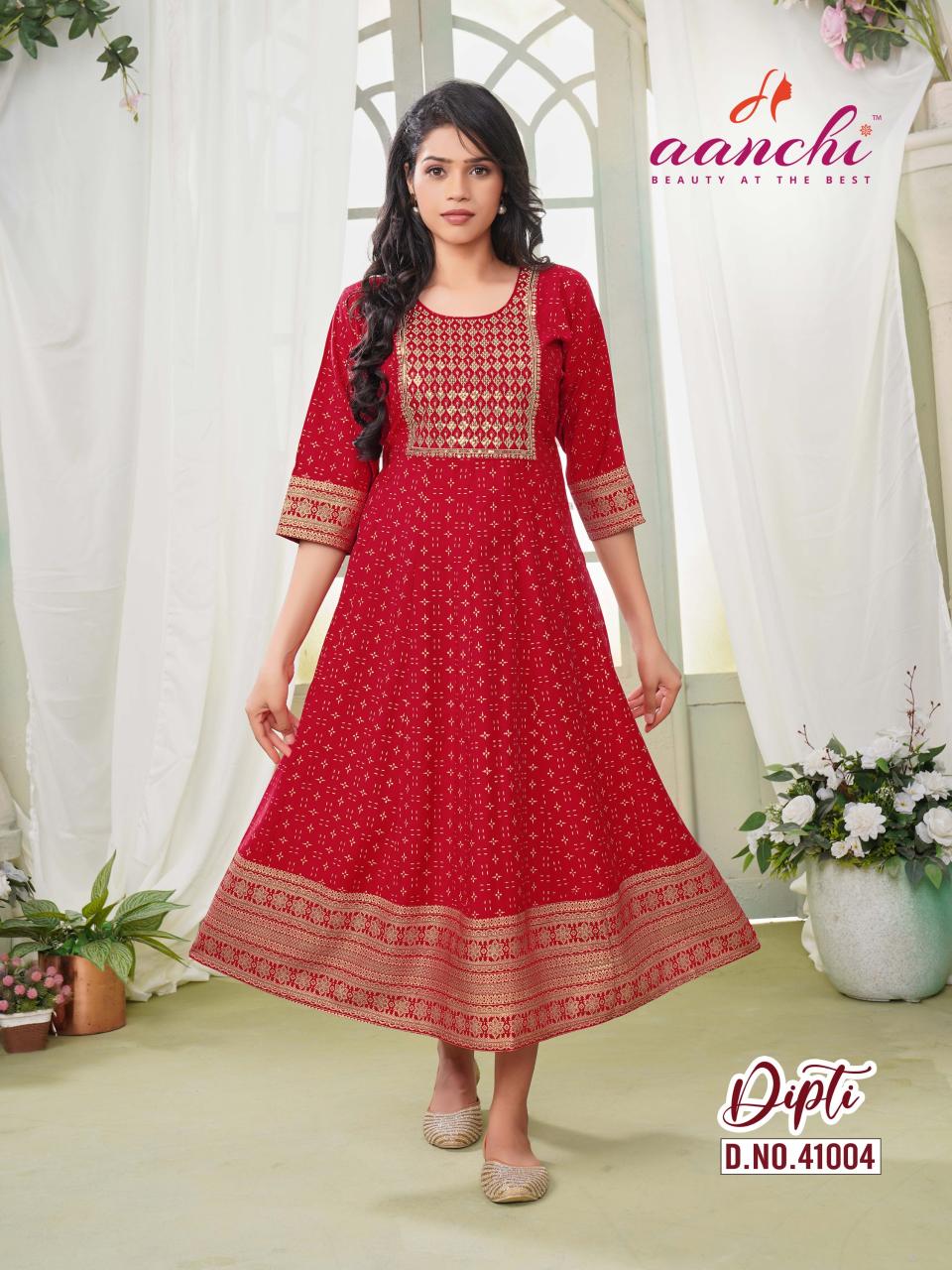 Aanchi DIPTI KURTI Wholesale catalog