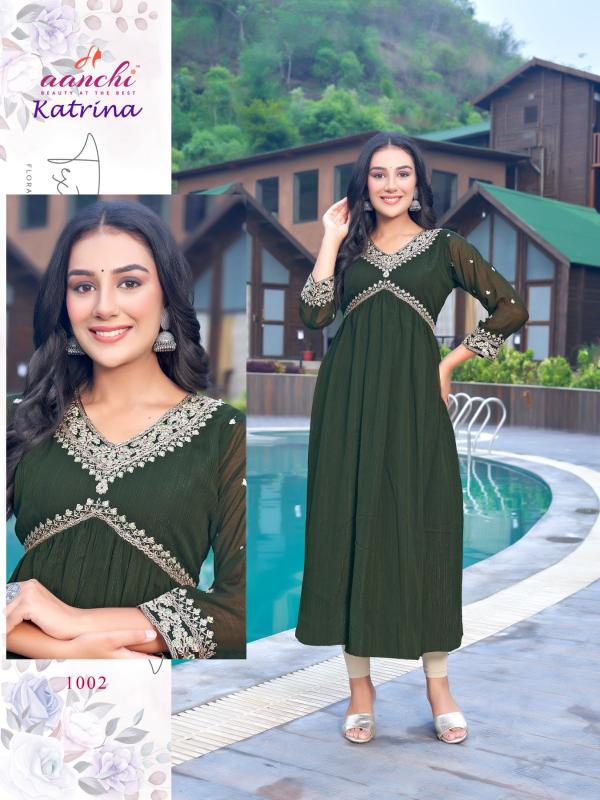 Aanchi KATRINA Kurti Wholesale catalog