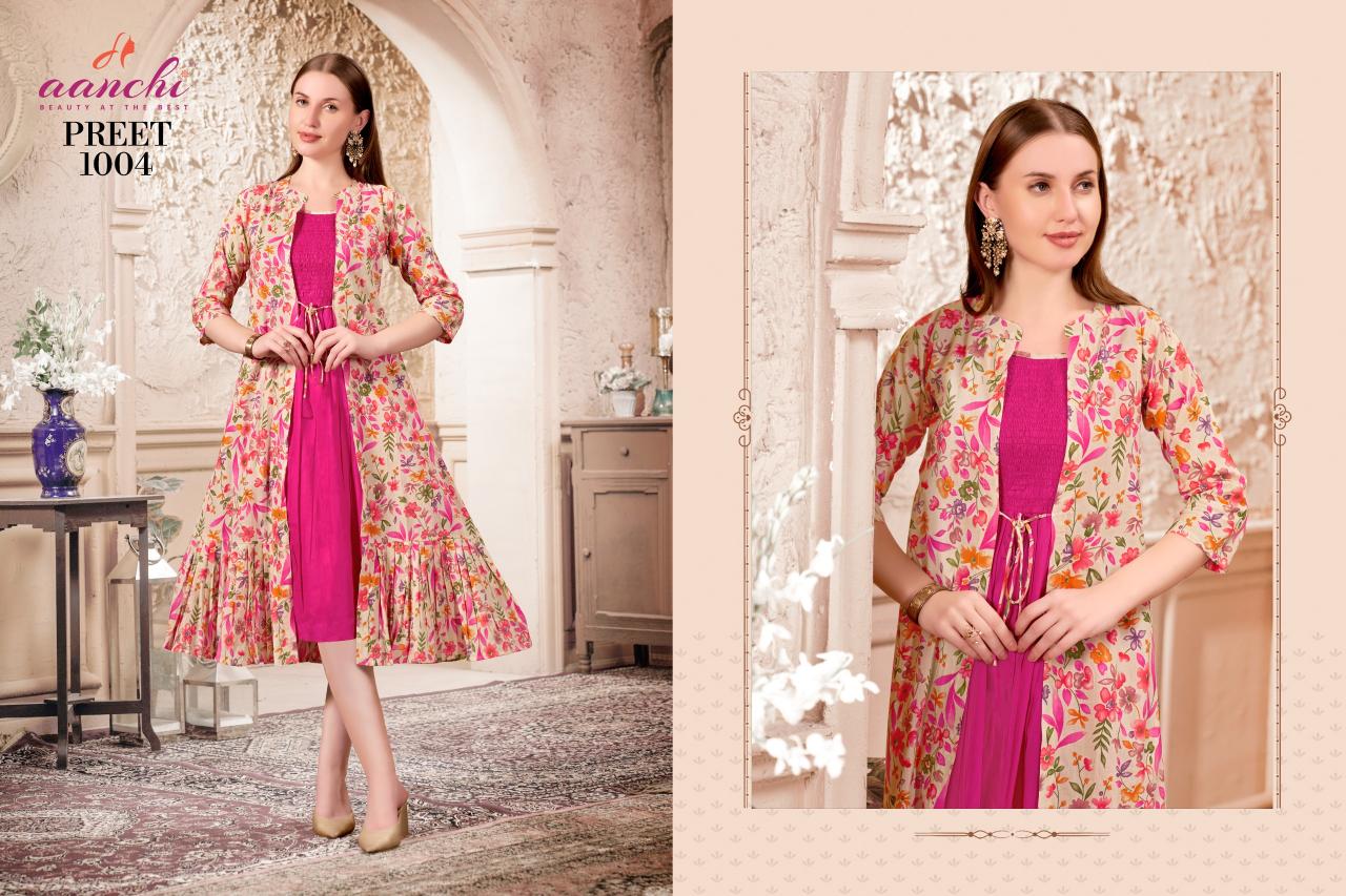 Aanchi PREET Kurti Wholesale catalog