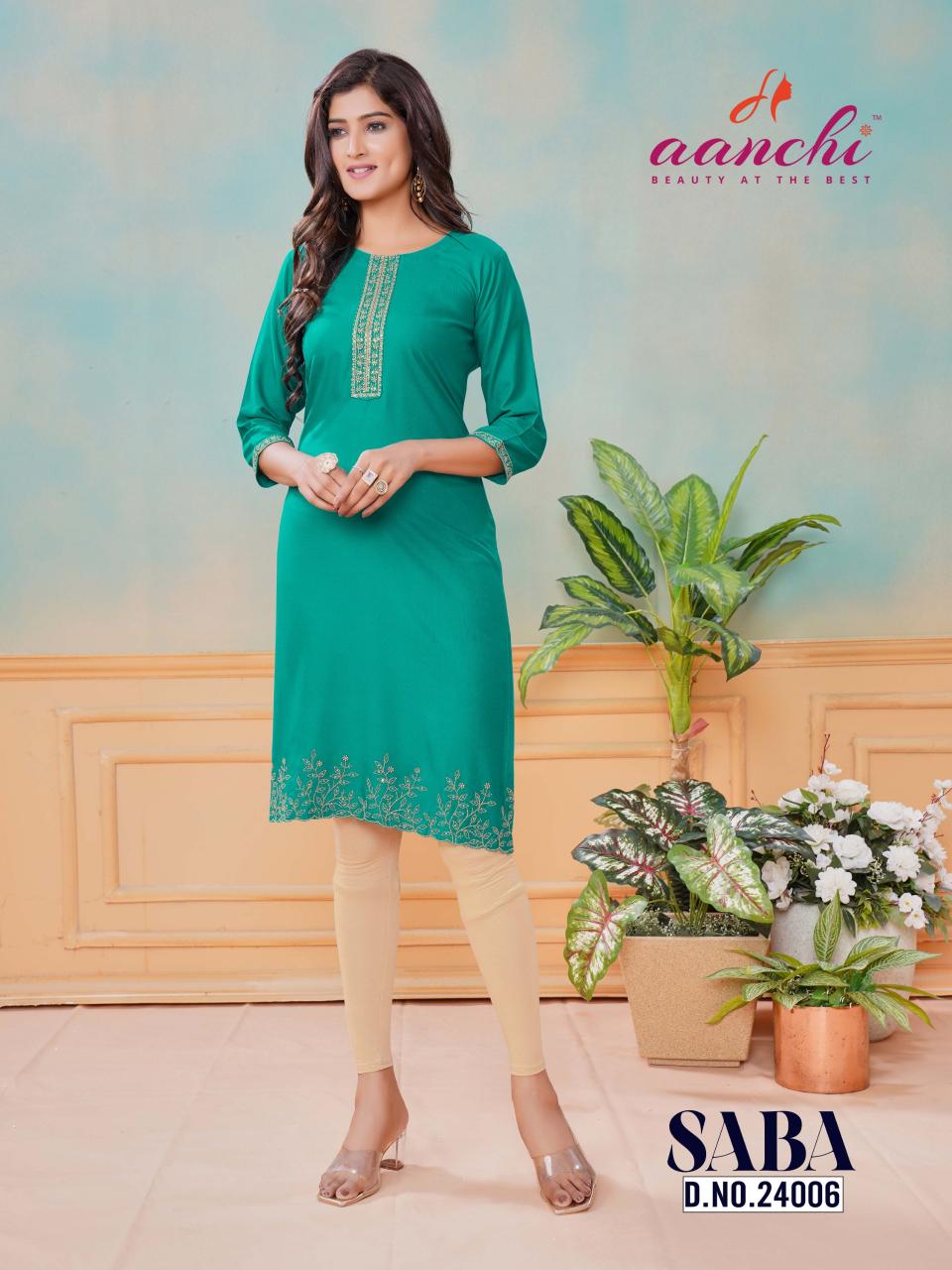 Aanchi SABA KURTI Wholesale catalog