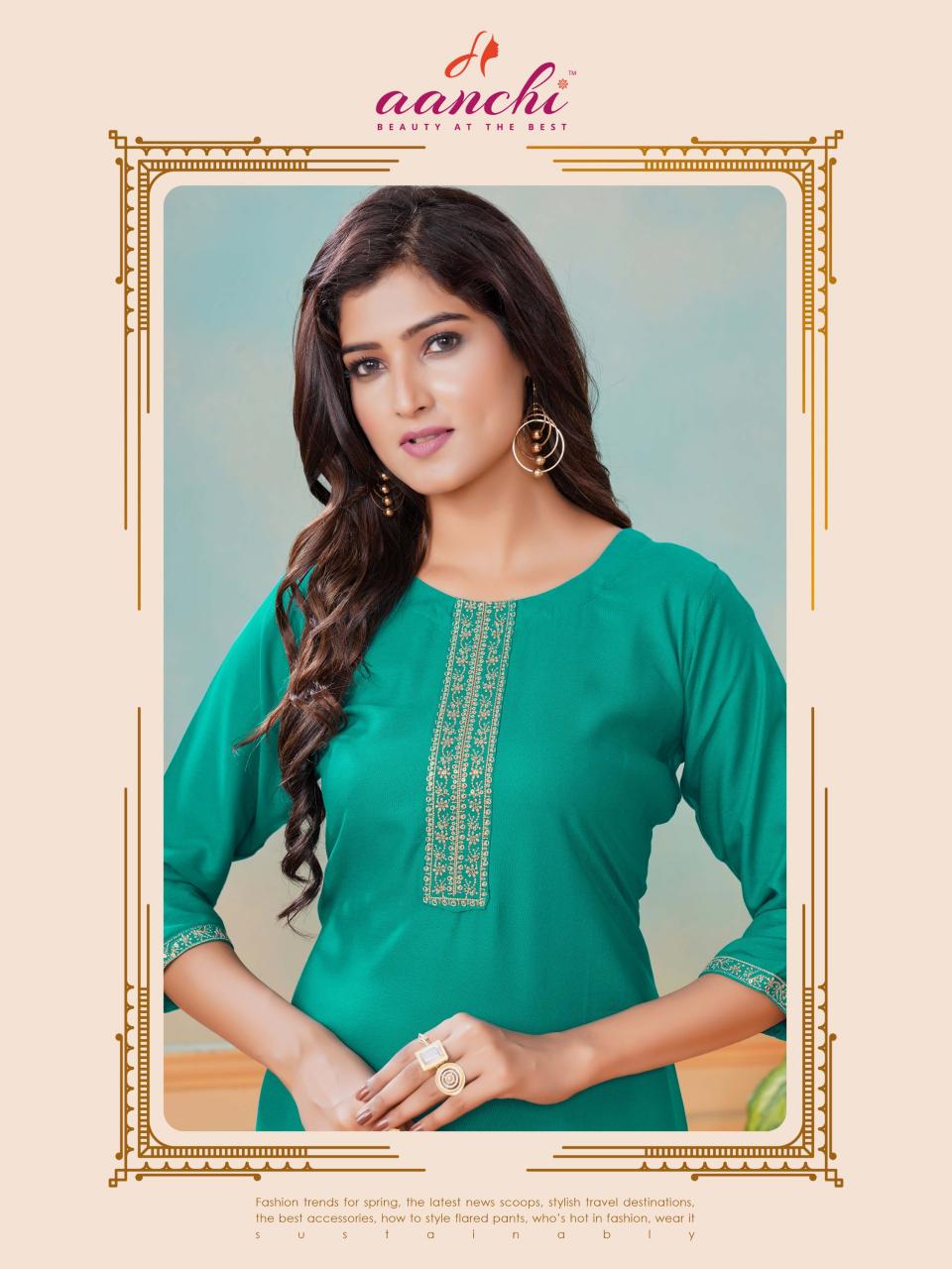 Aanchi SABA KURTI Wholesale catalog