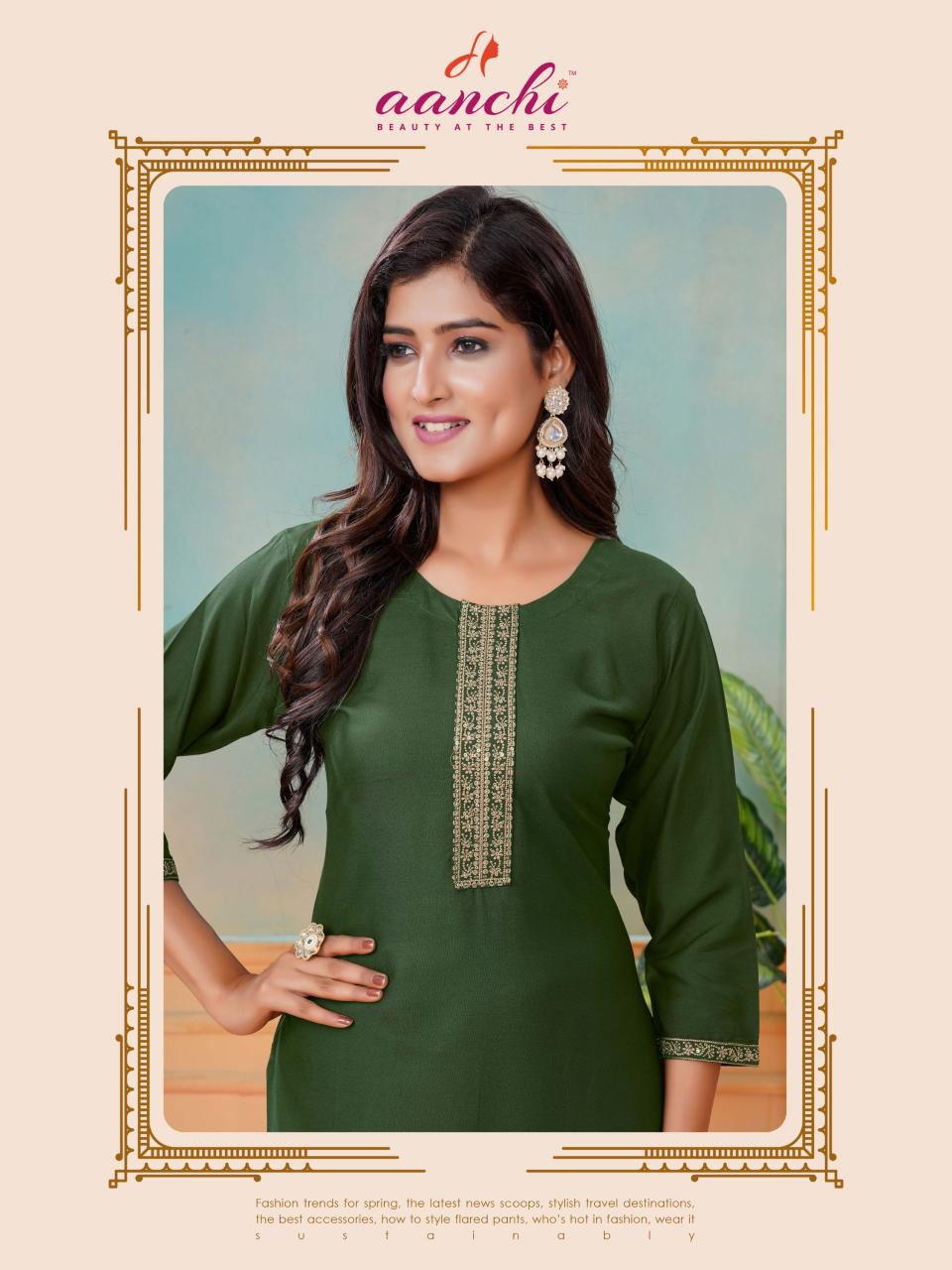 Aanchi SABA KURTI Wholesale catalog