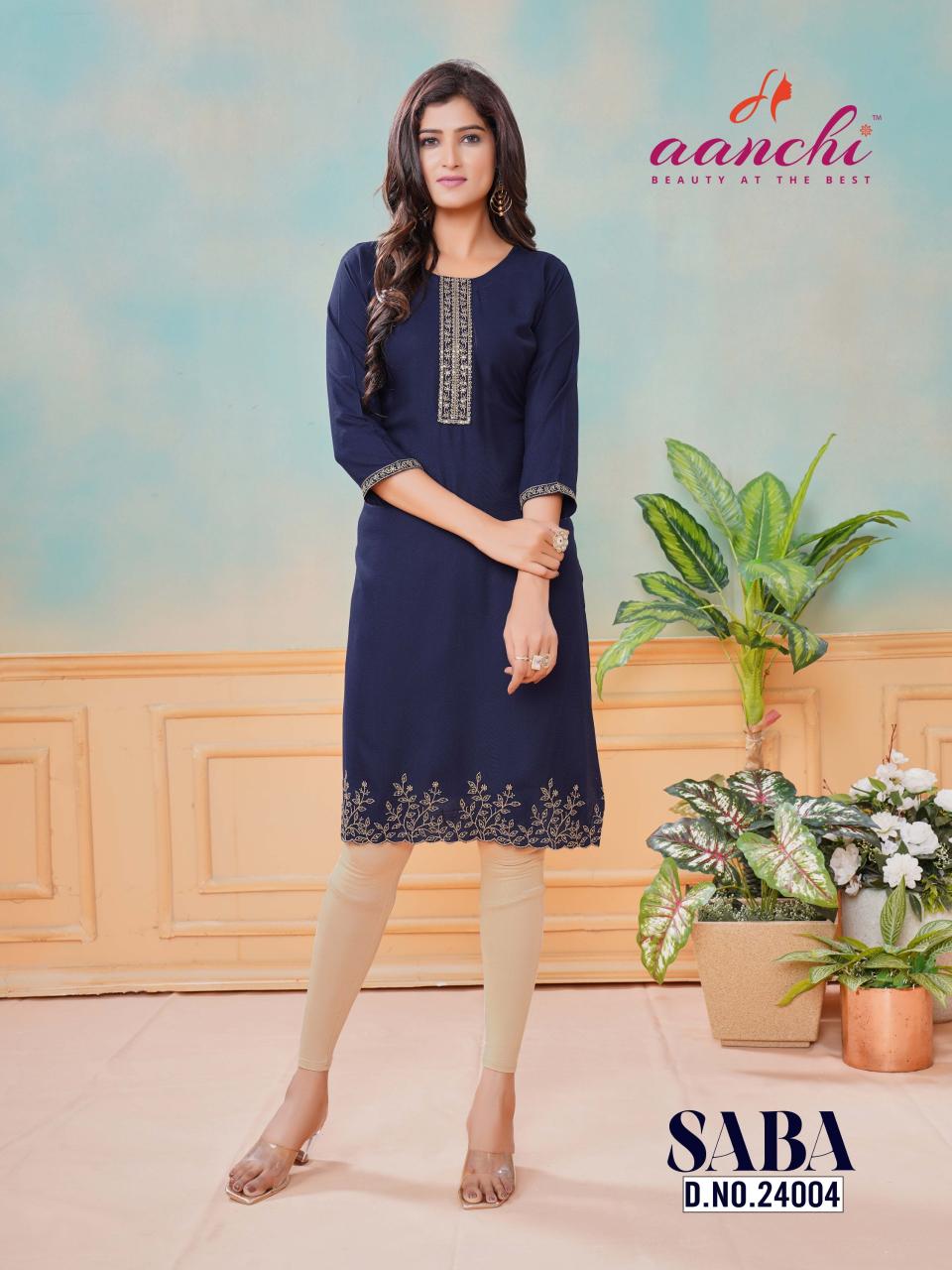 Aanchi SABA KURTI Wholesale catalog