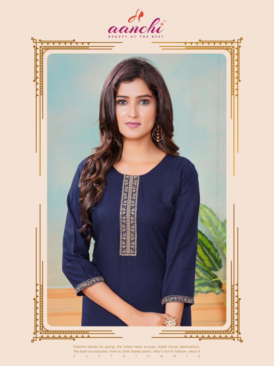 Aanchi SABA KURTI Wholesale catalog