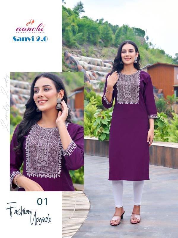 Aanchi SANVI-2.0 Kurti Wholesale catalog