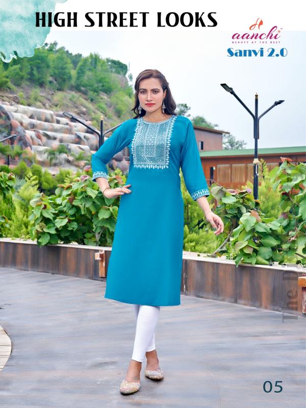 Aanchi SANVI-2.0 Kurti Wholesale catalog