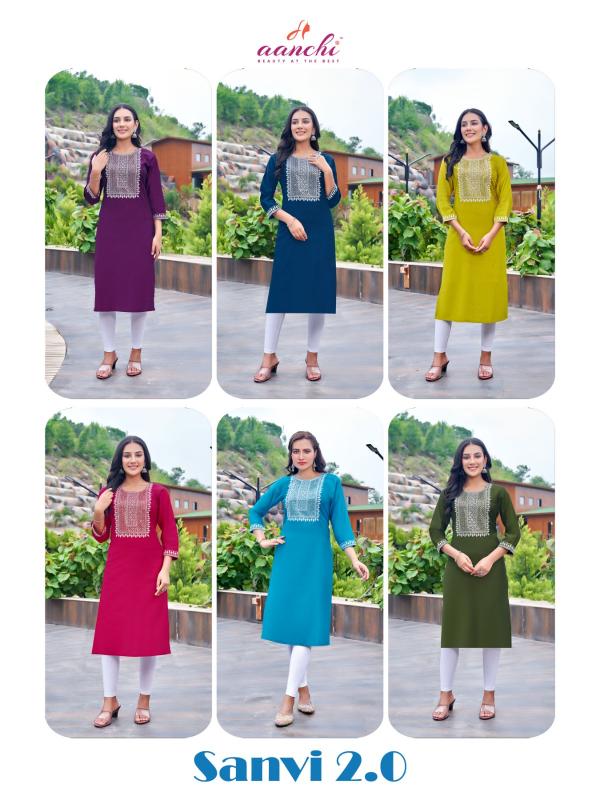 Aanchi SANVI-2.0 Kurti Wholesale catalog