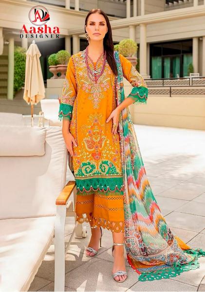 Aasha 1082 Cotton Salwar Kameez Wholesale catalog 