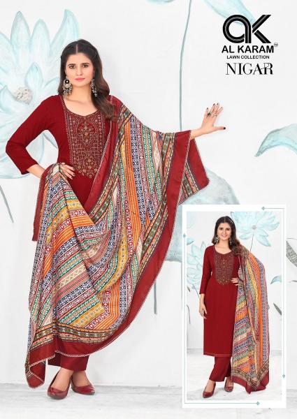 Al Karam Nigar Vol 2 wholesale dress material online wholesale catalog