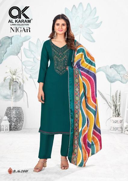 Al Karam Nigar Vol 2 wholesale dress material online wholesale catalog