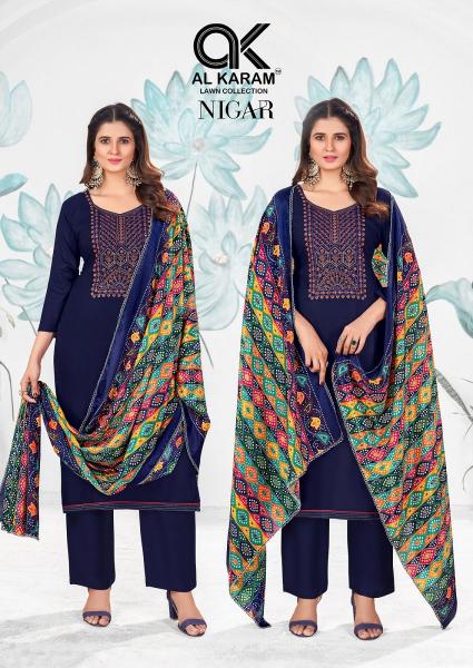 Al Karam Nigar Vol 2 wholesale dress material online wholesale catalog