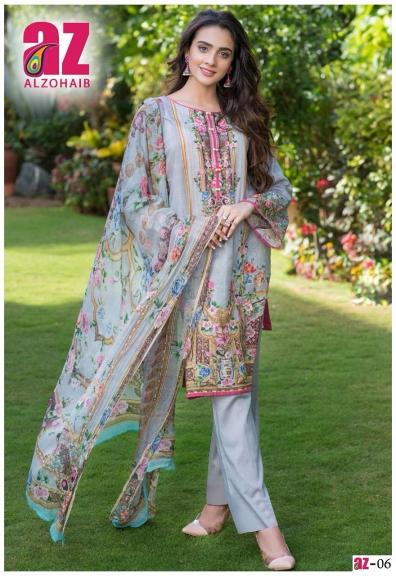 Alzohaib Zoohra Vol-1- Kurti Pant With Dupatta - Wholesale Catalog