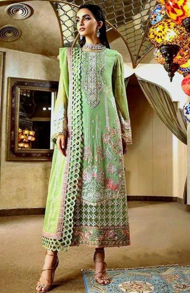 Anamsa 256 Georgette Salwar Kameez Wholesale catalog