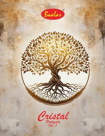 Baalar Crystal Patiyala Vol-7 – Dress Matarial - Wholesale Catalog