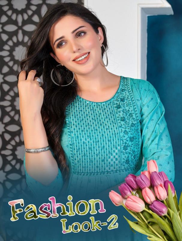 BEAUTY FASHION LOOK VOL.2 Kurti Wholesale catalog