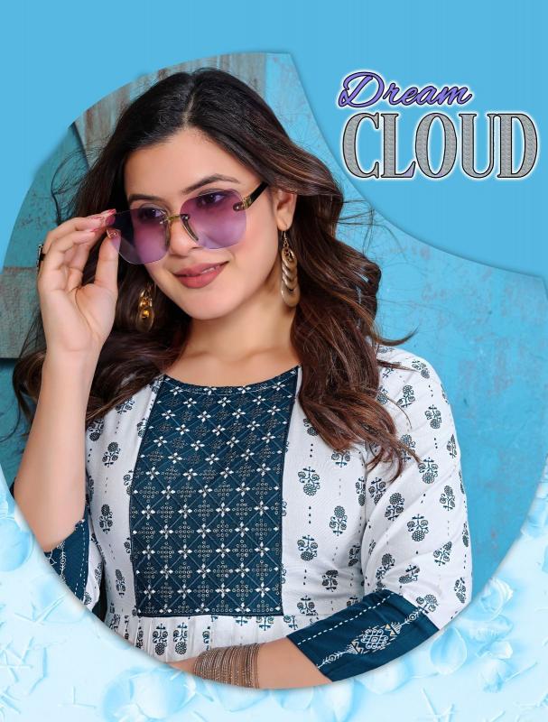 BEAUTY QUEEN DREAM CLOUD Kurti Wholesale catalog