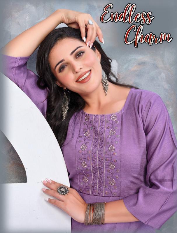 BEAUTY QUEEN ENDLESS CHARM Kurti Wholesale catalog