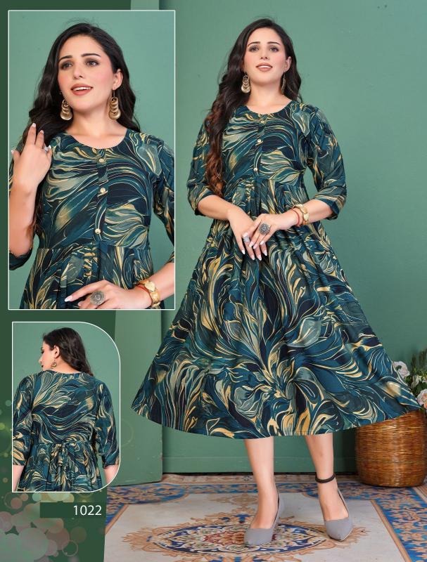 Beauty Queen Geniune Shine Kurti Wholesale catalog