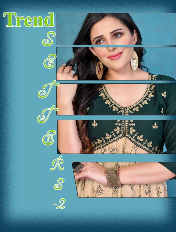 BEAUTY QUEEN TREND SETTERS vol 2 Kurti Wholesale catalog