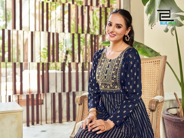 Blue Hills Inaya Kurti Wholesale catalog