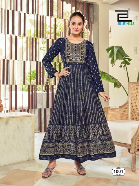 Blue Hills Inaya Kurti Wholesale catalog