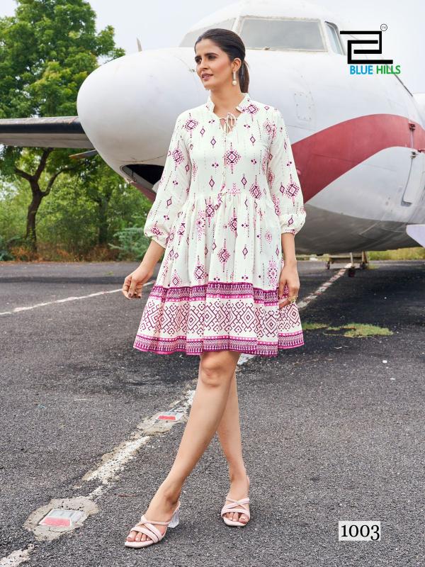 Blue Hills Netflix Kurti Wholesale catalog