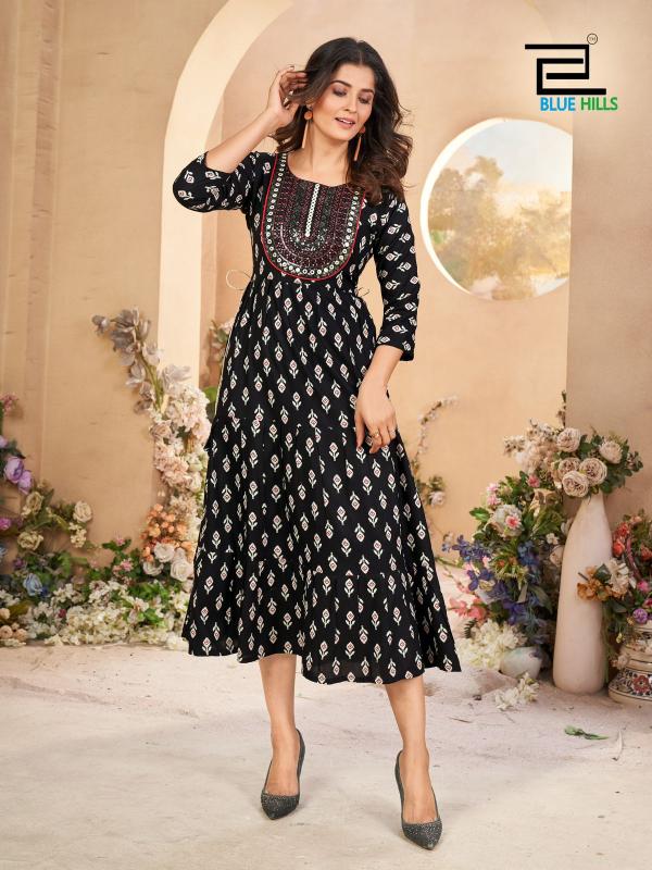 Blue Hills Sarfaraz Vol 15 Nx Rayon Printed Kurti wholesale catalog