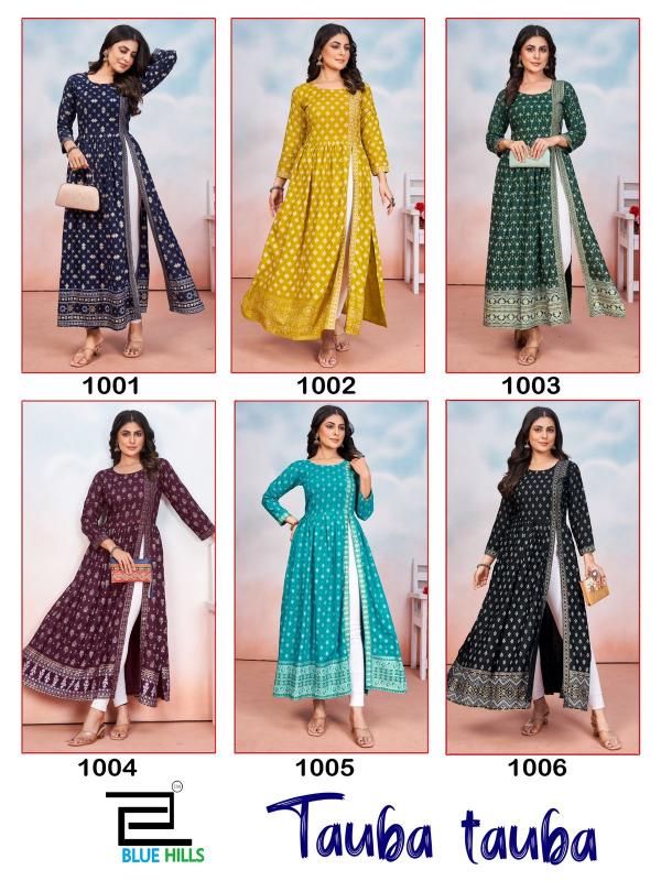 Blue Hills Tauba Tauba Kurti wholesale catalog